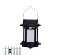 Lanterna ad energia solare, illuminazione e lunga durata, lanterne impermeabili per mancanze di corrente, per escursionismo, giardino, tenda all'aperto e