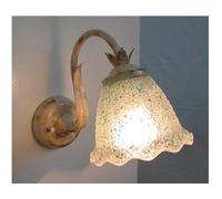 LANTERNA APPLIQUE GHIAIA IN FERRO BATTUTO