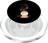 Lanterna Autunno Minimal Foglie Acero Arte Giapponese PopSockets PopGrip per MagSafe