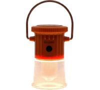 Lanterna barebones / lampada a sospensione hoodoo light arancione ruggine