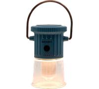 Lanterna barebones / lampada a sospensione hoodoo light blu polvere