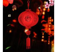 Lanterna Buon Anno Decorazione Tessuto Non Tessuto Tridimensionale Fu