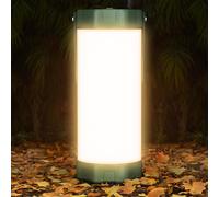 Glocusent Lanterna da Campeggio, 106LED con 5 Luminosità, Fino a 1200LM, 3 Modalità e SOS, Ricaricabile per 120 Ore, Impermeabile IP68, Piccola e Leggera, Luce di Emergenza per Blackout, Uragano