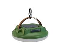 Lanterna da campeggio a energia solare - LED ricaricabile con indicatore di batteria - LED da campeggio super luminose, per interni esterni, giardino, cortile, campeggio e attività