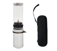 Lanterna da campeggio a gas con controllo della luminosità in senso orario funzionale lampada esterna per escursionismo, pesca e esigenze di illuminazione in posizione remota (con scatola del gas