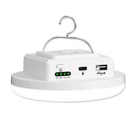 Lanterna da campeggio a LED, impermeabile, ricarica rapida, durata 75 ore, supporto magnetico per esterni, emergenza, escursionismo, venditore ambulante