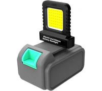 Lanterna da campeggio a LED, per batteria da 21 V, luce portatile ad alta potenza da 14 W, con presa regolabile, compatibile con batterie al litio da 20 V-21 V (4 pezzi) professionale