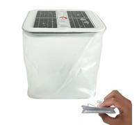 Lanterna da Campeggio Gonfiabile Solare, 1000 mAh Gonfiabile Impermeabile Lanterna Solare Esterna con 10 LED, 4 modalità per Escursioni Ed Emergenze, Lampada di Sopravvivenza Portatile E Pieghevole