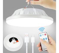 Lanterna da Campeggio LED Lampada Campeggio Ricaricabile USB Portatile Power Bank Lanterna Solare IP55 impermeabile 5 Modalità di Illuminazione per campeggio, Trekking, Pesca, Escursionismo, Emergenza