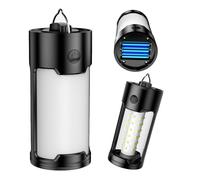 Lanterna da campeggio portatile, luce di emergenza ricaricabile con base magnetica e 4 modalità di illuminazione, dimensioni compatte, resis