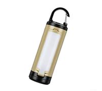 Lanterna da campeggio ricaricabile pieghevole, torcia ad alta intensità e modalità lanterna ambientale, power bank luminosa a LED, lampada da campeggio a LED per escursioni, emergenze e uragani (C)
