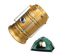 Lanterna Da Campeggio Solare | Luce A LED Ricaricabile Con Manovella A Mano Move Per Mano Base Magnetica | Torcia Esterna Della Lampada Da Di Emergenza | Backup Batteria Pieghevole Lanterrn Per