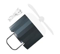 Lanterna da campeggio, ventilatore da soffitto ricaricabile, alimentato a batteria, luce LED portatile, lanterna di raffreddamento con gancio per sopravvivenza