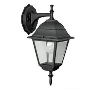 Lanterna da esterno in alluminio con braccio cm 15x15x35h Mod. Baby