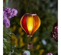 Lanterna Da Giardino 45cm Luce Solare LED Pallone Aerostatico Appesa Esterna