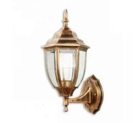 LANTERNA DA GIARDINO ANTICA LAMPADA A PARETE APPLIQUE PER ESTERNO A MURO