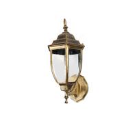 Lanterna da giardino antica lampada parte applique esterno a muro retrò bronzo [EEK: A]