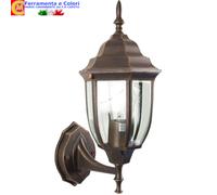 Lanterna da Giardino BRONZO Applique Lampada da Parete Esterno a Muro Antica [EEK: A+++]
