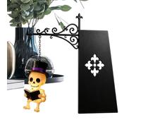 Lanterna Da Libreria Di Halloween Decorazione Spettrale Con Lanterna A Luce