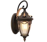 Lanterna da Parete Classica retrò di Campagna per Esterno Balcone Europeo Villa Fattoria Lampada da Parete Impermeabile casa Impermeabile Luce a Sospensione di Lusso Porta da Giardino Esterno