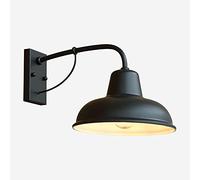 Lanterna Da Parete Impermeabile Lampade Da Portico Per Montaggio A Parete Per Esterni, Lampada Da Fienile Da Fattoria Retrò IP65 Applique Da Parete Da Giardino, Apparecchi Di Illuminazione Per Patio E