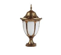 Lanterna da Parete in Alluminio con Paralume in Acrilico Bianco Vintage Europeo, per Cortile, cancello, pilastro in Metallo, IP55, Impermeabile, per Prato, Villa, Giardino, Vista, Porta, Lampada