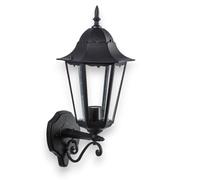 Lanterna da parete in alluminio e vetro illuminazione esterno