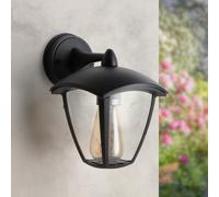 Lanterna da parete Ronse Nera IP44 1 x E27 M LEDME