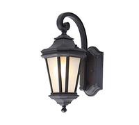 Lanterna da parete vintage ottagonale impermeabile for esterni giardino, terrazza, porta, vetro, E27, luci europee in alluminio, lampade esterne, illuminazione for porte , applique(Height53cm)