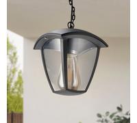 Lanterna da soffitto Ronse Nera IP44 1 x E27 M LEDME
