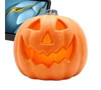 Lanterna da tavolo con design a forma di con sorriso | Luce di zucca di Halloween per la casa, cucina, camino, camino, posto di lavoro, dormitorio, festival, festa