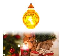 Lanterna decorativa natalizia a forma di candela, decorazione da appendere,