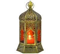 Lanterna Decorativa Orientale Portacandele Portafaro Porta Candele