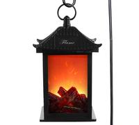 Lanterna del | Atmosfera decorazione per lanterna portatile | Lampada da tavolo Effect Flame LED | Lampada di fuoco senza fiamma a fuoco Flame LED, decorazione di luce squisita realistica p