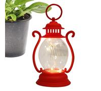 Lanterna d'epoca, lampade da comodino antiche, mini lanterna da matrimonio a batteria, lampada da tavolo decorativa natalizia