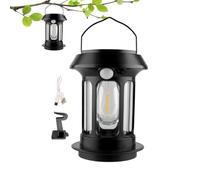Lanterna di campeggio - ABS alluminio lega | portatile impermeabile Lantern With Handle | Motion Sensor Solar Light For Indoor Home Patio Porch Balcony Climbing Backpacking Fishing