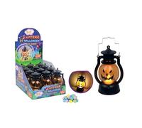 Lanterna di Halloween Decorazione con Caramelle Tutti frutti Espositore da 12pz