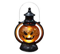 Lanterna di Halloween | Lampada di olio piccola creativa | Luce decorativa di Halloween per il viso fantasma portatile | Decorazione di atmosfera festiva per bar, festival fantasma, Natale
