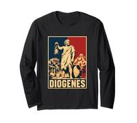Lanterna Diogene Antico Filosofo Greco Cinico Atene Maglia a Manica