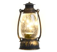 Lanterna Elettrica | Lanterne a Batteria Decorative per Interni | Lampade Vintage Effetto Fiamma Vacillante per la Notte il Giardino Casa Escursionismo interruzioni di Elettricità Patio