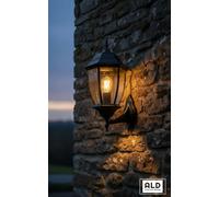 lanterna esterno rustico applique classico da muro in alluminio lampada e27 WS