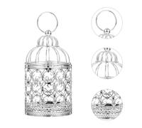 Lanterna Gabbia Per Uccelli Candeliere Ornamenti Di Candelabri D'epoca