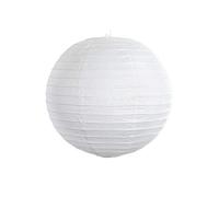 Lanterna giapponese bianca 35 cm Taglia Unica
