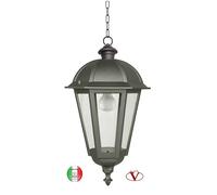 Lanterna grande a sospensione esterno interno fusione alluminio Boston B414