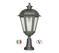 Lanterna grande per colonna cancelli in fusione alluminio Boston B416 Made in It