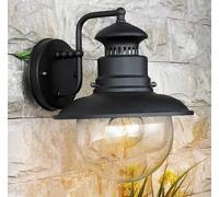 Lanterna in Acciaio da Esterno Porticato Con Braccio Globo 60 W Mod Marina