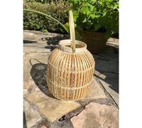 Lanterna in bambù Villapiana marrone naturale