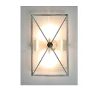 LANTERNA LAMPADA APPLIQUE PLAFONIERA VALU' 50X30 FERRO BATTUTO