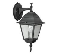 LANTERNA LAMPADA DA ESTERNO NEW YORK BABY CON BRACCIO NERO