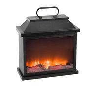 LANTERNA LAMPADA LED FINTO CAMINO LUMETTO ABAT JOUR TAVOLO SCRIVANIA COMODINO [EEK: A+++]